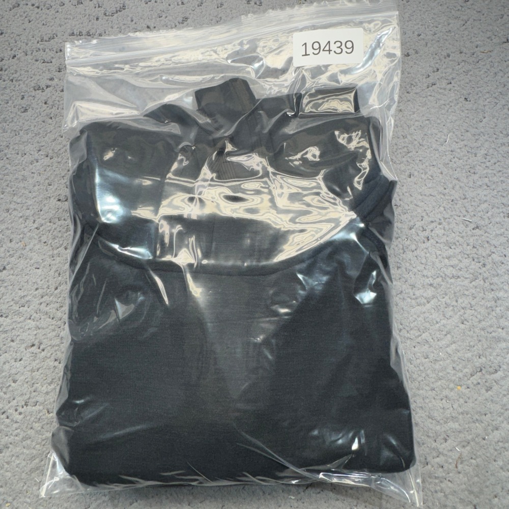 Ten Thousand Merino Tech Hoodie Mens Small Black Wool Popover Training Gorp NWT - Picture 12 of 12